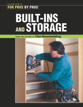 Cover for Fine Homebuildi · Built–Ins and Storage (Paperback Book) (2004)