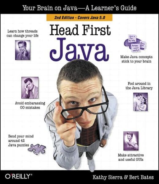 Cover for Kathy Sierra · Head first java (Book) (2005)