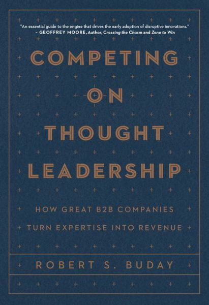 Cover for Robert Buday · Competing on Thought Leadership (Hardcover Book) (2022)