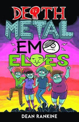 Cover for Dean Rankine · Death Metal Emo Elves - Book 1 - Death Metal Emo Elves (Paperback Book) (2023)