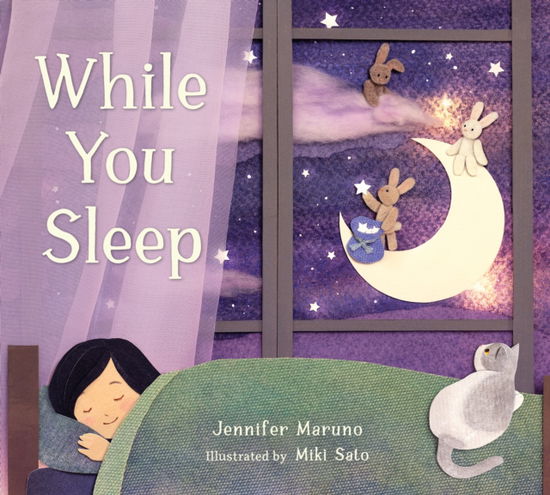 Cover for Jennifer Maruno · While You Sleep (Board book) (2023)