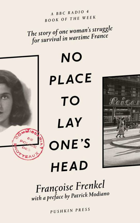 Cover for Francoise Frenkel · No Place to Lay One's Head (Paperback Book) (2019)