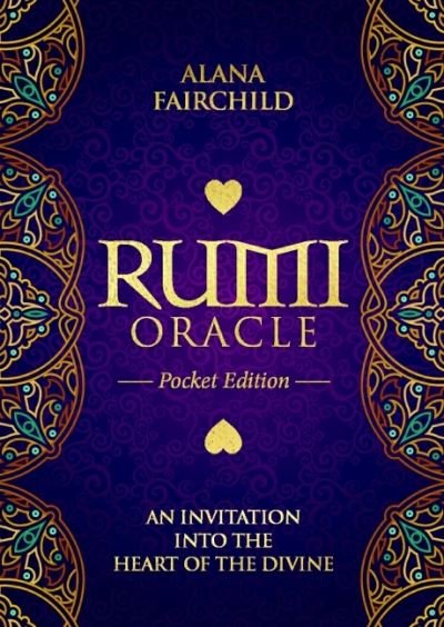 Cover for Fairchild, Alana (Alana Fairchild) · Rumi Oracle - Pocket Edition: An Invitation into the Heart of the Divine (Flashcards) (2021)