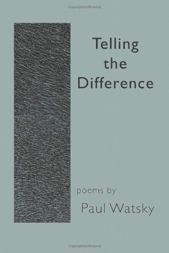Cover for Paul Watsky · Telling the Difference (Pocketbok) [1st edition] (2010)