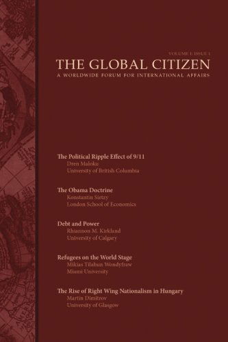 Cover for Global Citizen · The Global Citizen: Volume I: Issue 1 (Paperback Book) (2013)