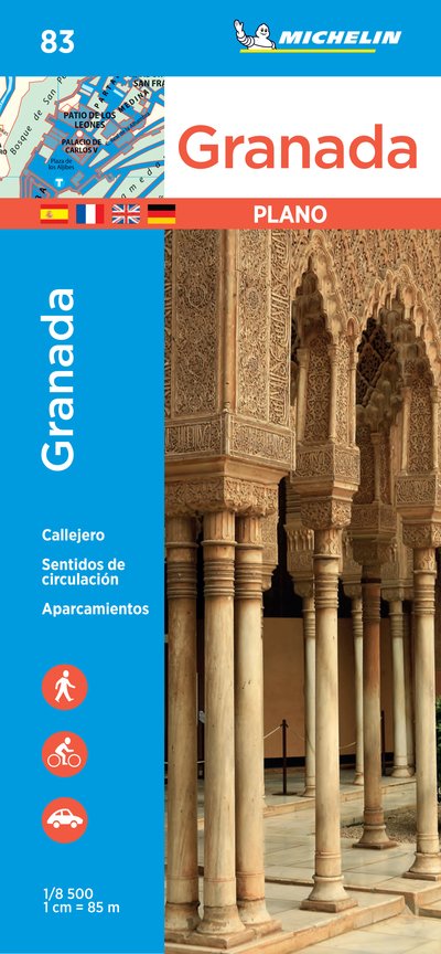 Cover for Michelin · Granada - Michelin City Plan 83: City Plans (Kort) (2019)