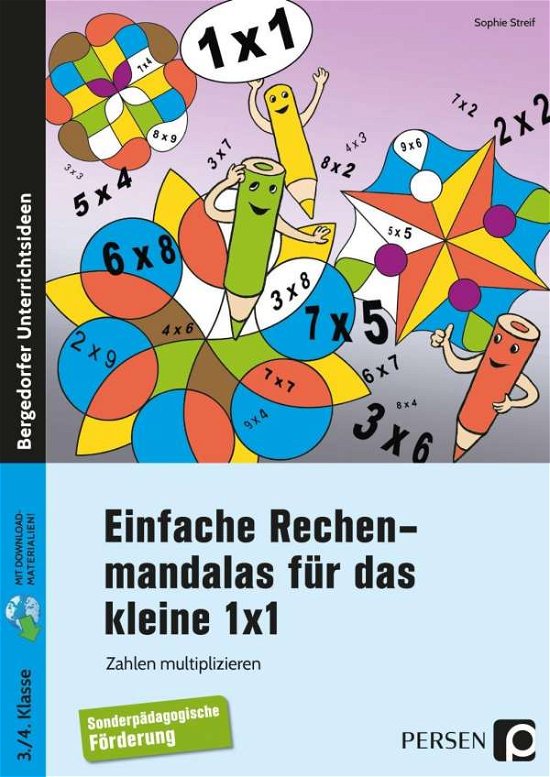 Cover for Streif · Einfache Rechenmandalas.Kl.1x1 (Book)
