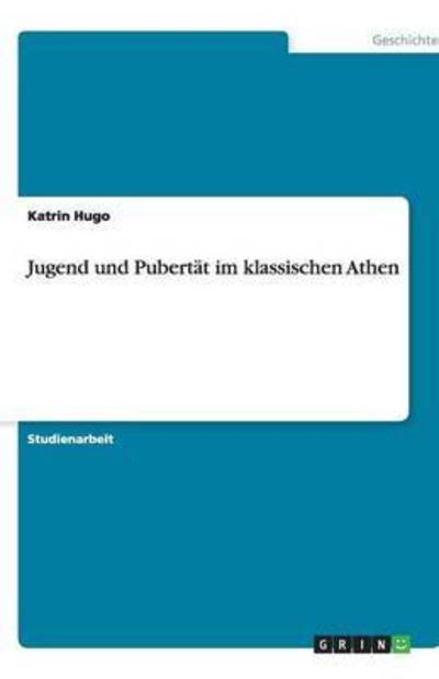 Cover for Hugo · Jugend und Pubertät im klassischen (Book)