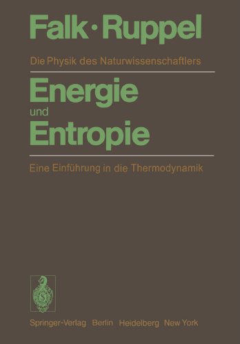 Cover for Gottfried Falk · Energie Und Entropie (Paperback Book) [Softcover Reprint of the Original 1st Ed. 1976 edition] (2011)