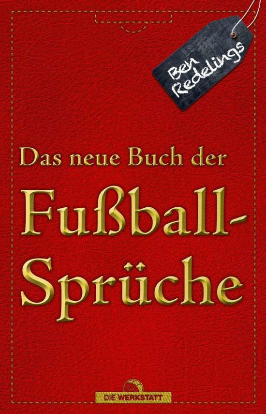 Cover for Redelings · Das neue Buch der Fußballsprü (Book)