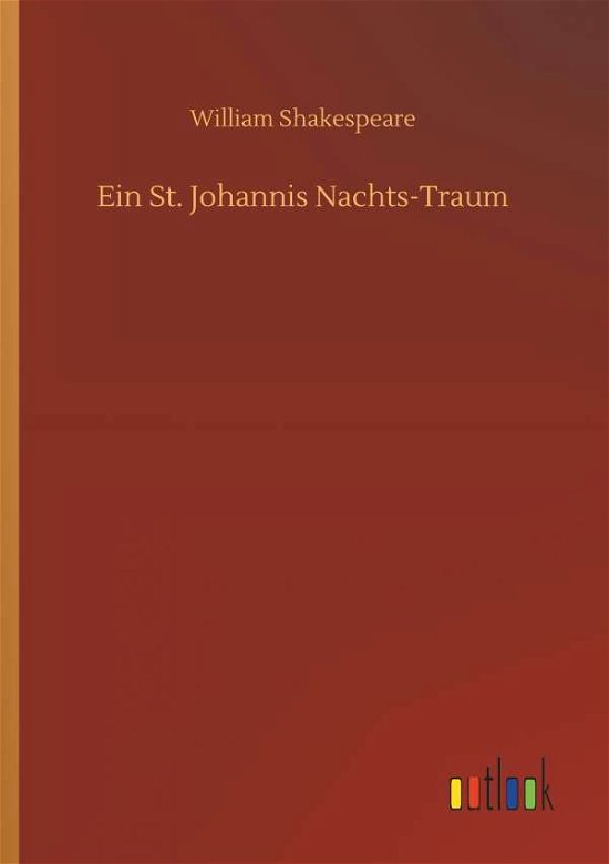 Cover for Shakespeare · Ein St. Johannis Nachts-Tra (Bok) (2018)