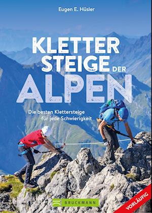 Cover for Eugen E. Hüsler · Klettersteige der Alpen (Book) (2024)