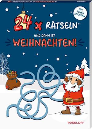 Cover for Nadja Schwendemann · 24 x rätseln und dann ist Weihnachten! (Book) (2024)