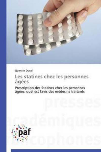 Cover for Duval · Les statines chez les personnes â (Book) (2018)