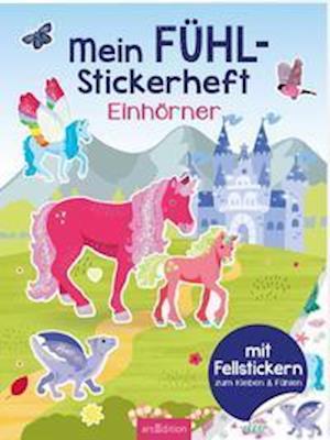 Cover for Lena Bellermann · Mein Fühl-Stickerheft - Einhörner (Paperback Book) (2021)