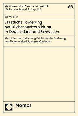 Cover for Meeßen · Staatliche Förderung beruflicher (Book) (2017)