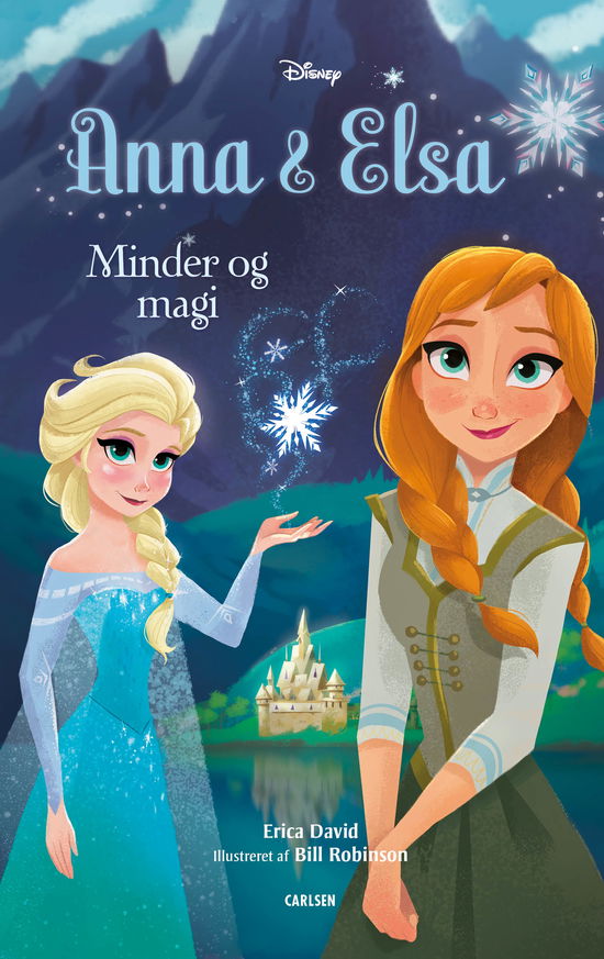 Cover for Disney · Anna og Elsa - Minder og magi (Bound Book) [1er édition] (2024)