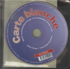 Cover for Trine Rhein-Knudsen · Carte blanche: Carte blanche (CD) [1. utgave] (2005)