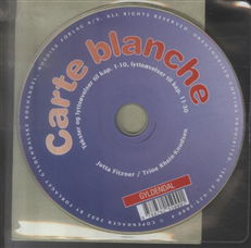 Trine Rhein-Knudsen · Carte blanche: Carte blanche (CD) [1. udgave] (2005)