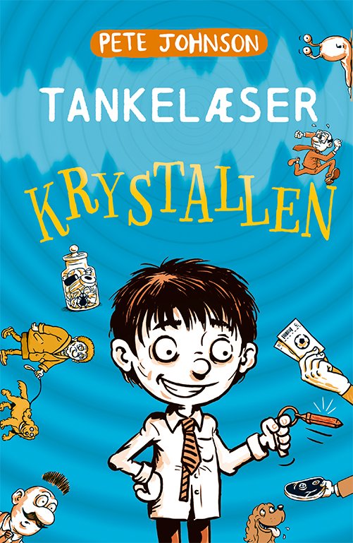 Cover for Pete Johnson · Tankelæser: Tankelæser (1) Krystallen (Bound Book) [1º edição] (2019)
