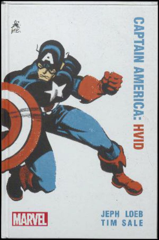 Cover for Jeph Loeb · Captain America - hvid (Buch) [1. Ausgabe] (2017)