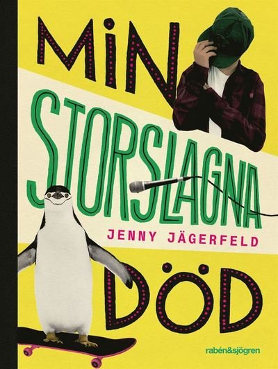 Cover for Jenny Jägerfeld · Skärblackatrilogin: Min storslagna död (Bound Book) (2021)