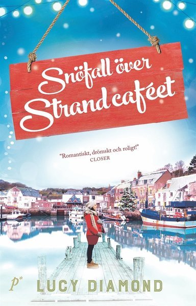 Cover for Lucy Diamond · Strandcaféet: Snöfall över strandcaféet (ePUB) (2018)