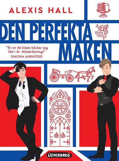 Cover for Alexis Hall · Den perfekta maken (Bok) (2024)