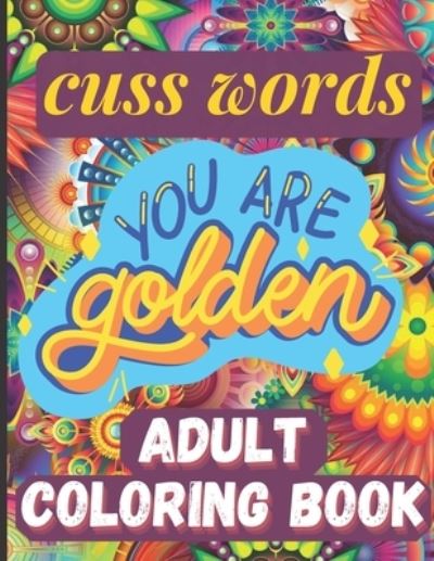 Cover for Sankara · Cuss Words Adult Coloring Book (Paperback Book) (2021)