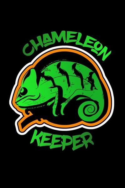 Cover for Jrr T Publishing · Veiled Chameleon Owner Notebook - Chameleon Keeper (Paperback Bog) (2020)