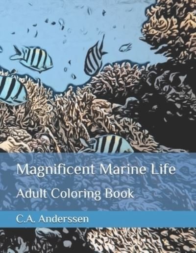 Cover for C a Anderssen · Magnificent Marine Life (Paperback Book) (2021)