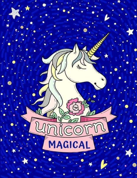 Cover for Coloring Books · Unicorn Magical (Paperback Book) (2021)