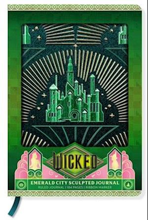 Cover for Insight Editions · Wicked: Emerald City Sculpted Journal (Hardcover Book) (2025)