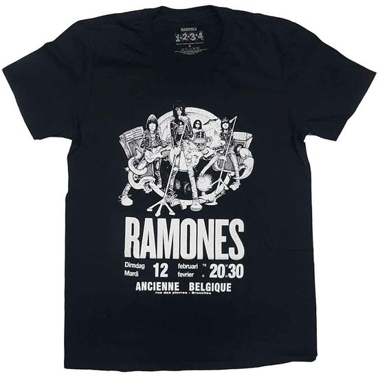 Cover for Ramones · Ramones Unisex T-Shirt: Belgique (T-shirt)