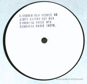 Cover for Dennis Ferrer · Dem People Go! (Monika Kruse Rmx) (12&quot;) (2010)