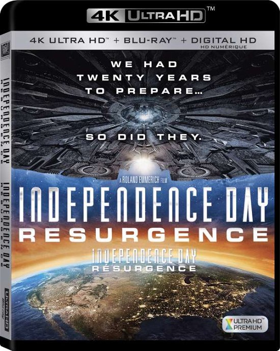 Cover for Independence Day: Resurgence (4K Ultra HD) [Widescreen edition] (2016)