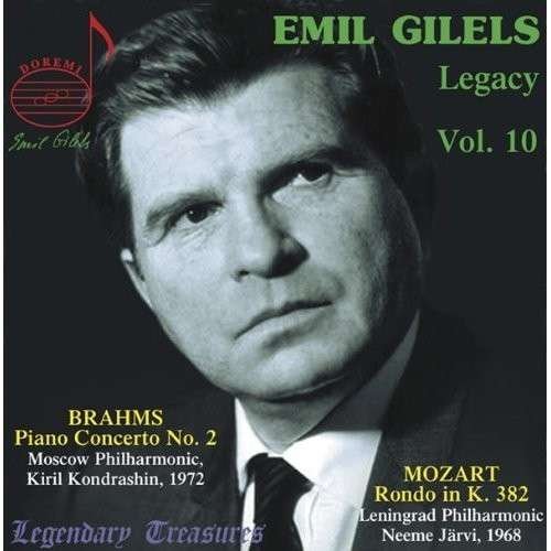 Legacy 10 - Brahms / Gilels,emil - Música - DOREMI - 0061297580002 - 12 de noviembre de 2013