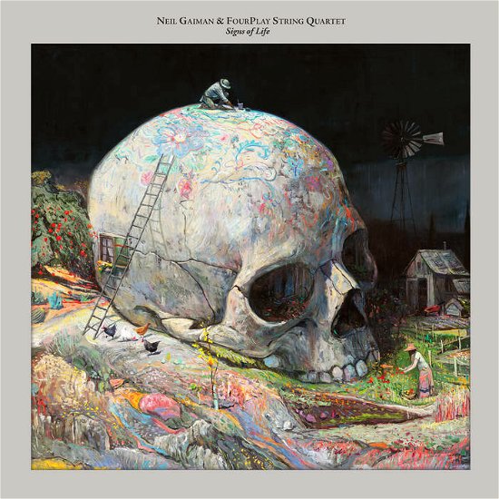 Cover for Neil Gaiman &amp; Fourplay String Quartet · Signs Of Life (CD) (2023)