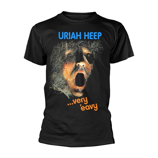 Cover for Uriah Heep · Very 'eavy (T-shirt) [size S] [Black edition] (2018)