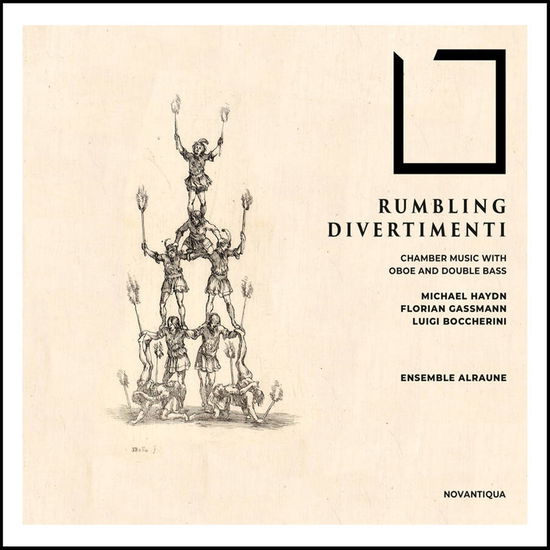 Cover for Ensemble Alraune · Rumbling Divertimenti (CD) (2022)