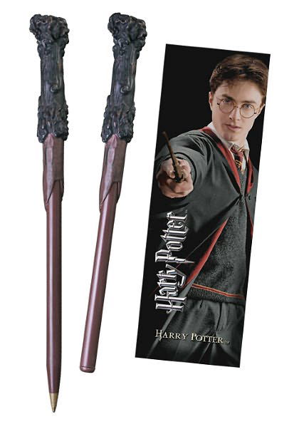 Harry Potter Wand Pen And Bookmark - Harry Potter - Merchandise - NOBLE COLLECTION UK LTD - 0812370014002 - November 1, 2018