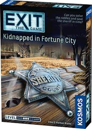 Cover for EXiT Kidnapped in Fortune City Boardgames · EXIT: Kidnapped in Fortune City (Pocketbok)