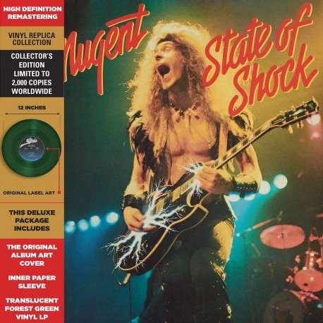 Cover for Ted Nugent · State of Shock (Green Vinyl) (LP) [Limited edition] (2016)