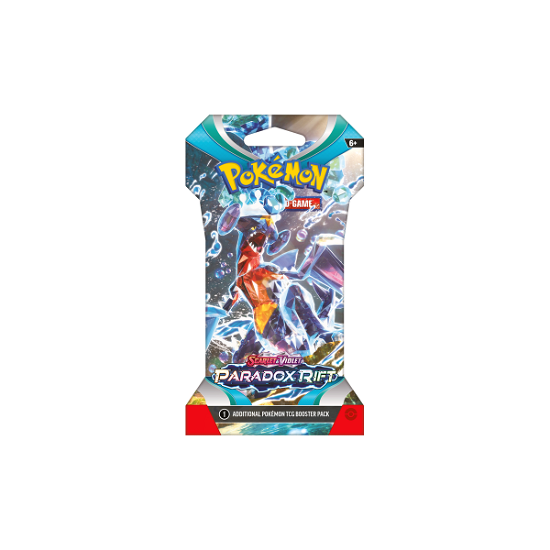 TCG - Scarlet & Violet - Paradox Rift Booster Pack Sleeved - Pokemon - Merchandise - Pokemon - 0820650854002 - 6. Januar 2024
