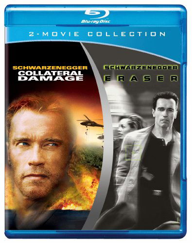 Cover for Eraser &amp; Collateral Damage (Blu-ray) (2011)
