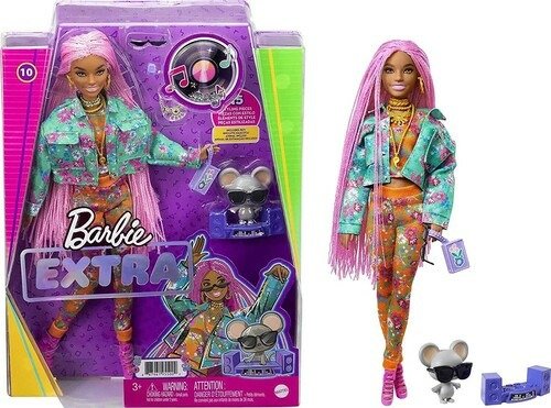 Cover for Mattel · Barbie - Xtra Doll Pink Braids (Legetøj) (2021)