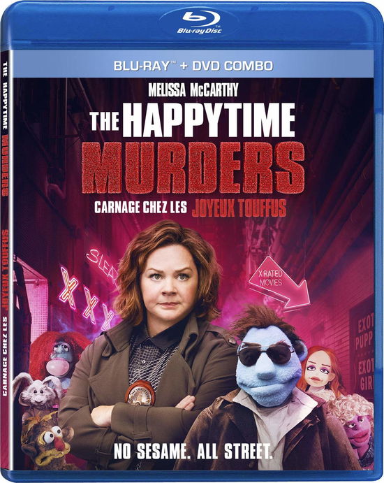 Cover for Blu-ray / DVD Combo · Happytime Murders, the (BD / DVD Combo) (Blu-ray/DVD) (2018)