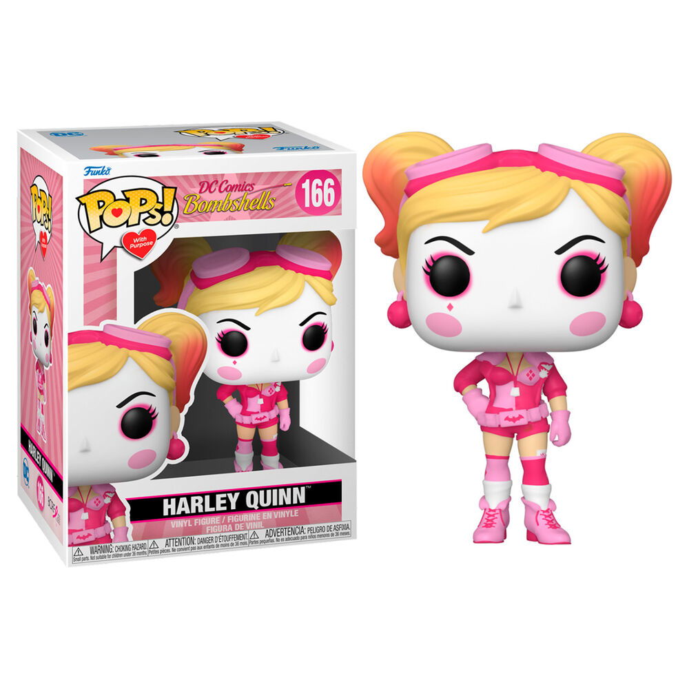 funko pop harley quinn breast cancer