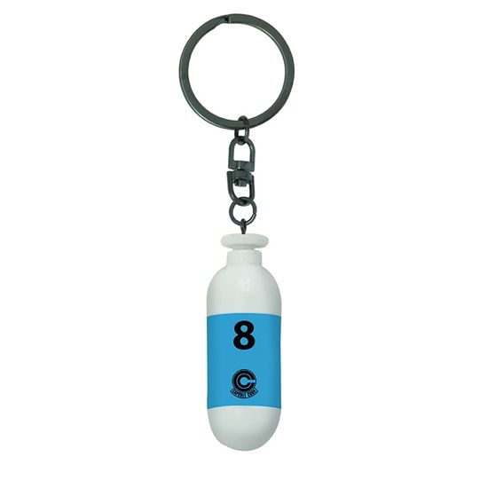 DRAGON BALL - Blue Capsule - 3D Keychain - P.Derive - Merchandise -  - 3665361037002 - April 1, 2021