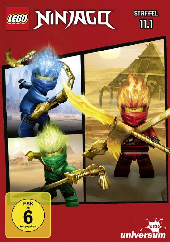 Cover for Lego Ninjago Staffel 11.1 (DVD) (2019)